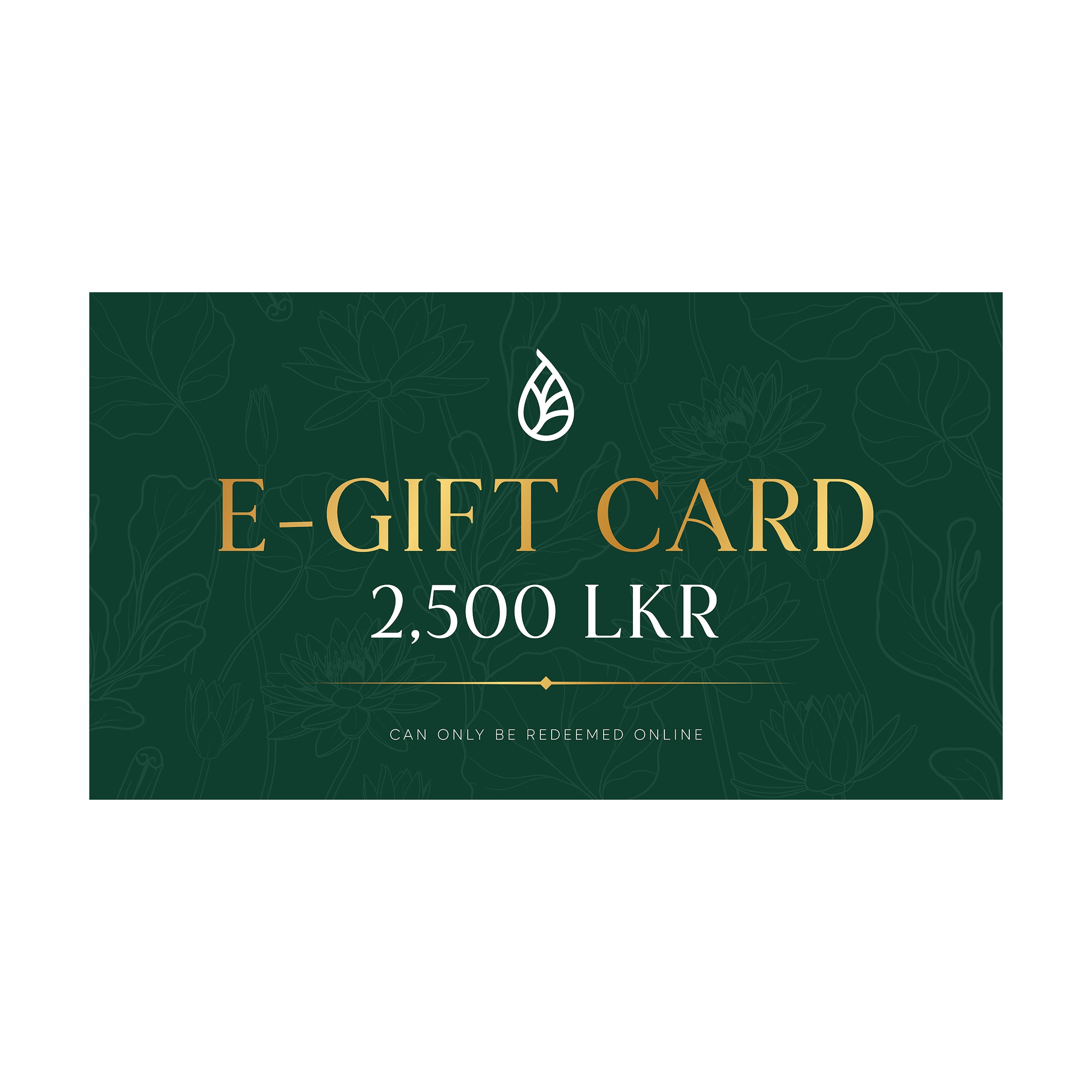 Rs. 2,500 E-Gift Card